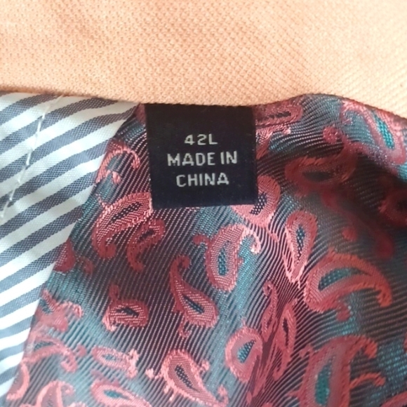 TAILORBYRD Collection Cantaloupe Blazer, 42L - Picture 9 of 12